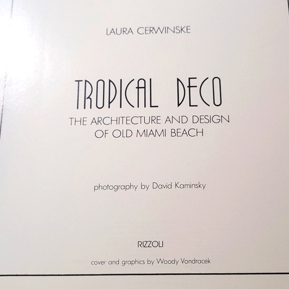 Vintage 1980s Tropical Deco Softcover Book Architecture & Design of Miami Beach - Picture 2 of 9
